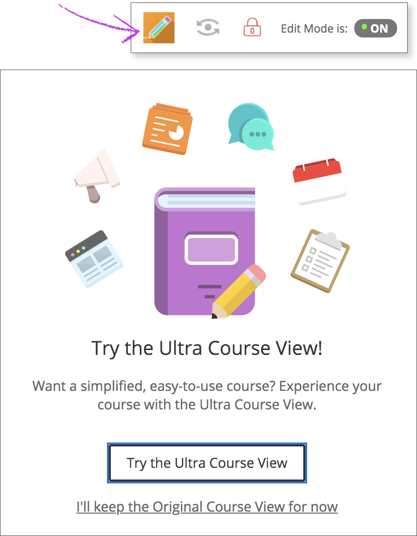 Try the Ultra Course View