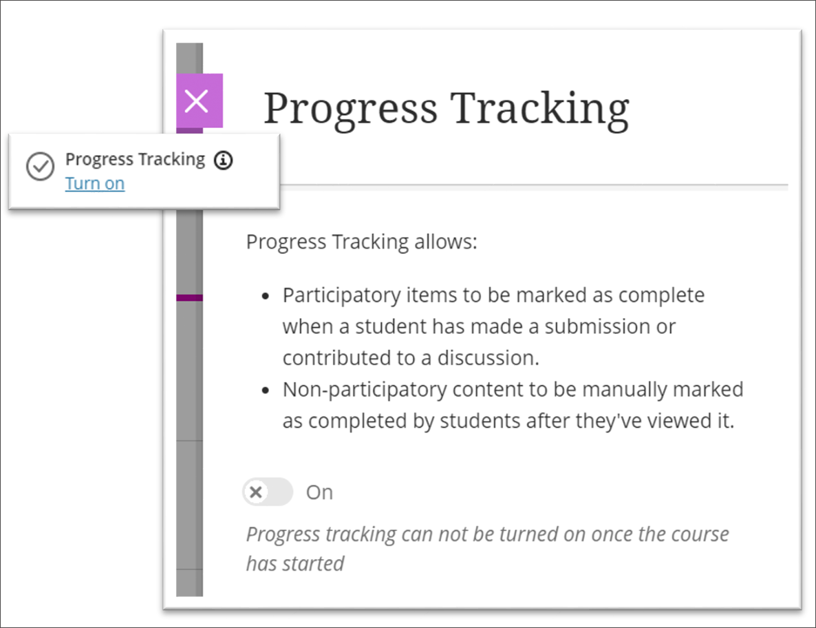 Screenshot - Turn on Progress Tracking 