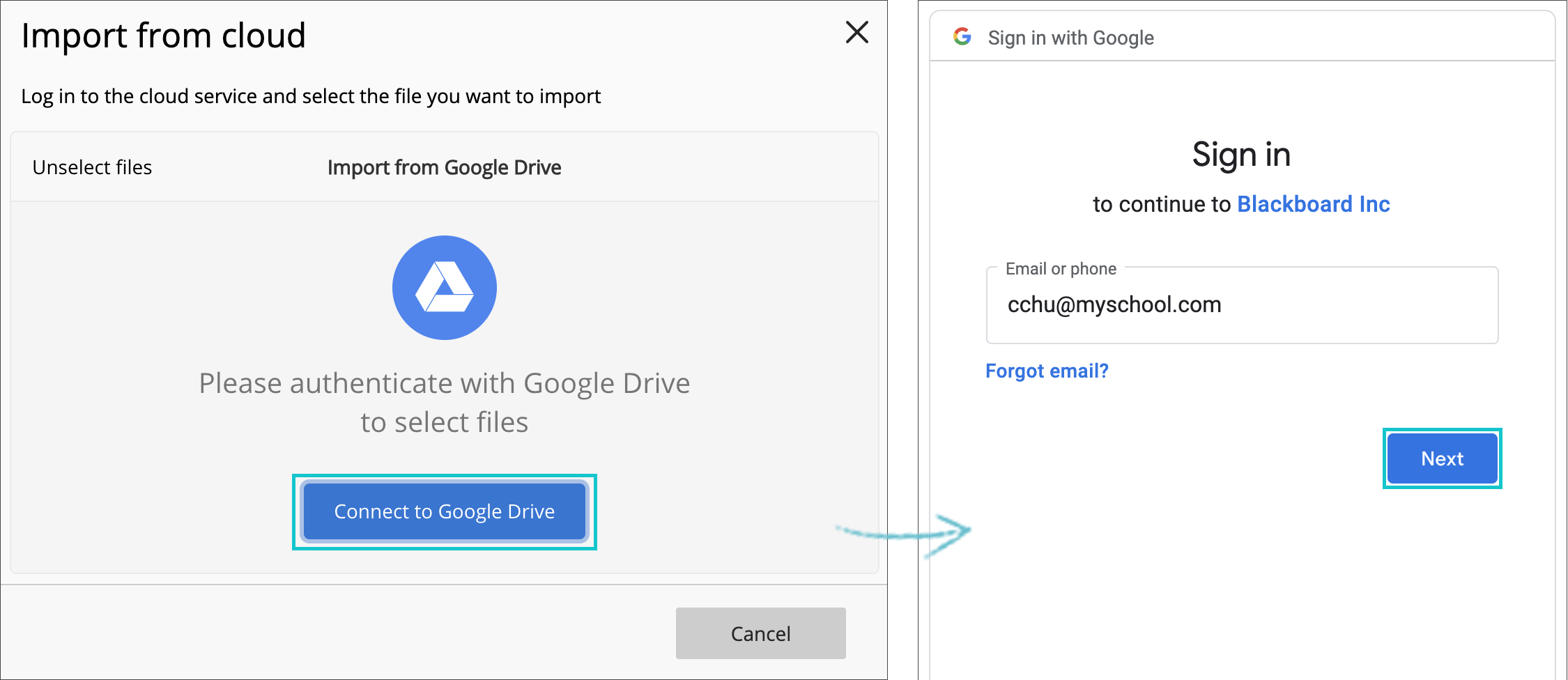 Learn ultra cloud storage allow access to Google drive