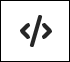 Code snippet icon represented by </>