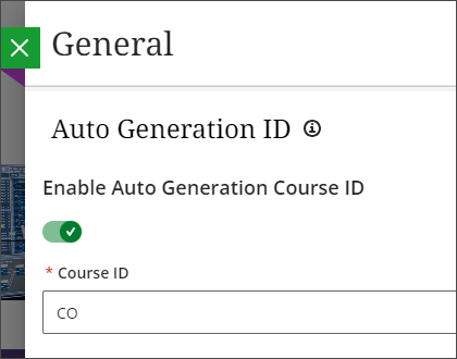 Enable autogeneration for IDs