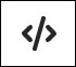 Code snippet icon represented by </>