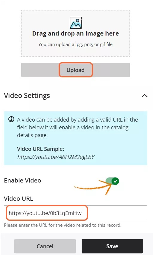 Image and video settings