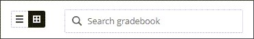 Gradebook gridview button selected